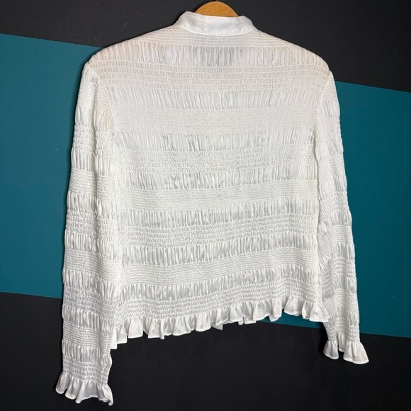 All Saints White Button Down Shirt - Picture 8 of 13